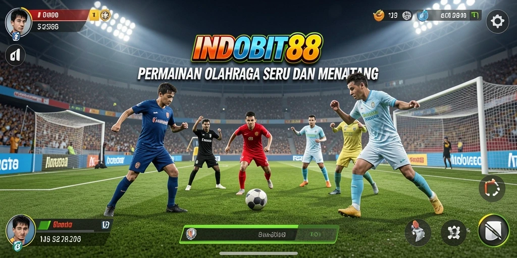 Tangkapan layar utama INDOBIT88 menunjukkan gameplay yang menarik dan seru.