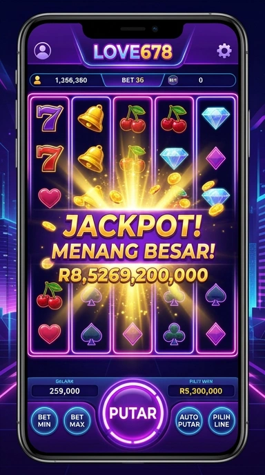 Pengguna menikmati kemudahan akses di love678.